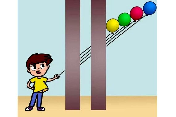 کدوم بادکنک مال این پسر بچه است؟ | تست هوش