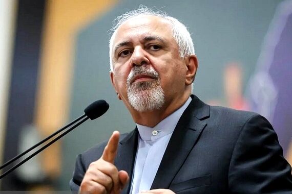 ظریف مسدوم شد+عکس
