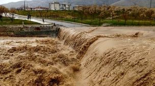 تصاویر وحشتناک از سیل ابهر+ویدئو