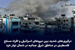 فوری / درگیری شدید بین اسراییل و مناطق شرقی