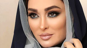 رونمایی الهام حمیدی از تیپ برگ ریزون پاییزی اش | خانم با این کت سنگ دوز و موی حلقه بافتش عین ملکه ها شده