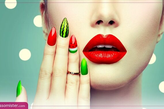 ترند طرح ناخن شب یلدا امسال بیا و ببین | مدل مدل، بغل بغل طرح‌های جور وا جور!