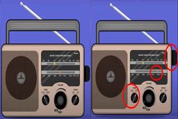 کدوم رادیو قلابیه؟ | تیزبینی؛ 3 اختلاف فاحش بین رادیوها را پیدا کن