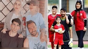 لباس پرنسسی زن علیرضا بیرانوند تو جشن خواهرشوهرش ترکوند | خانم با این مدل مو و لباس میلیون دلاریش عین ملکه ها شده