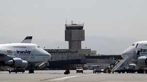 فوری / آتش سوزی در فرودگاه مهرآباد