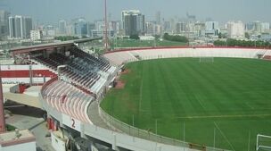 برگزاری دیدار استقلال و النصر در ورزشگاه راشد دبی 