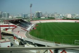 برگزاری دیدار استقلال و النصر در ورزشگاه راشد دبی 