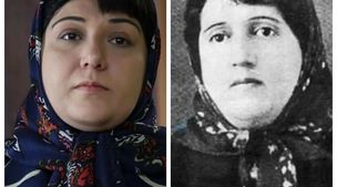 گریم عجیب و غریب باران کوثری