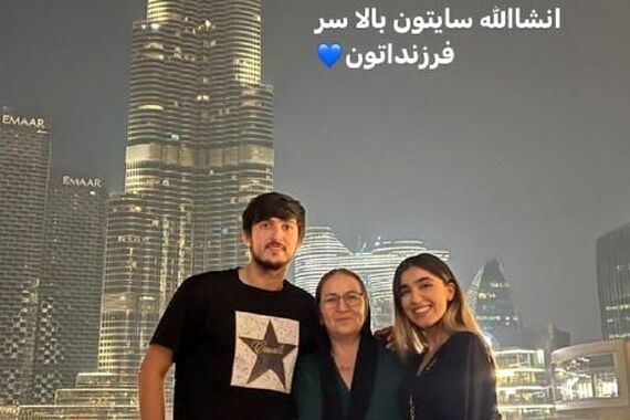 عشق دوبل سردار آزمون با قلب آبی| پابرهنه و یوهویی پرید وسط زندگی سردار