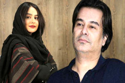 عکس عاشقانه پیمان قاسم‌خانی و همسرش خیلی جوانش