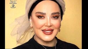 بهاره رهنما به پیشواز یلدا رفت | تیپ عجیب بهاره رهنما برای مهمانی شب یلدا