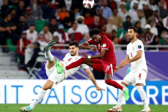 پوستر بازی ایران با قطر+عکس