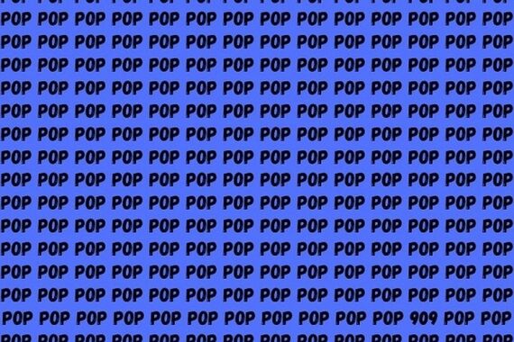 تست هوش | ۱۵ ثانیه وقت داری عدد ۹۰۹ رو بین کلمات POP پیدا کنی!