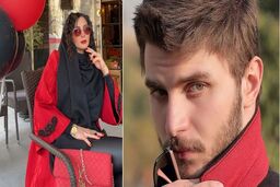 دارا حیایی با ژست گارسونی | حس مدلینک دارا خان در هوای باز