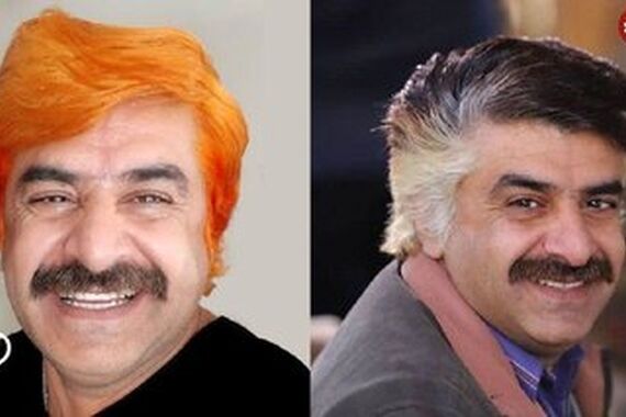 بازیگر ن خ سیاه پوش شد +   عکس