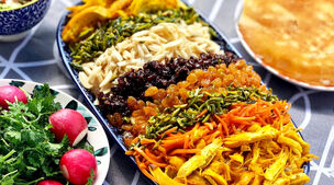 امروز ناهار چی بپزم؟ | طرز تهیه شیرین پلو مجلسی با عطر و بوی ایرانی