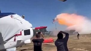 سقوط یک فروند هواپیمای آموزشی در اصفهان