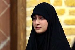 زینب سلیمانی در مراسم بزرگداشت هاشم صفی الدین