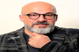 امیر آقایی با کت چرمی خیلی شیک در یک مراسم+عکس