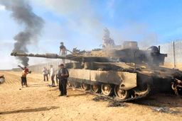 فوری / شکار یک تانک اسرائیلی در حمله زمینی