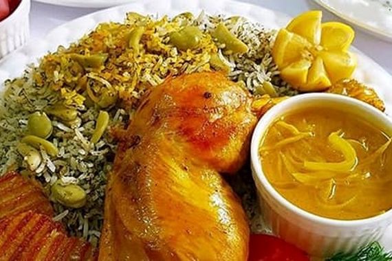 امروز ناهار چی بپزم؟ | طرز پخت باقالی پلو با مرغ زعفرونی چرب و چیل 