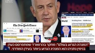 نتانیاهو بدترین رهبر جهان شناخته شد