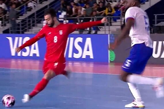 خلاصه بازی فوتسال فرانسه 1 ایران 4