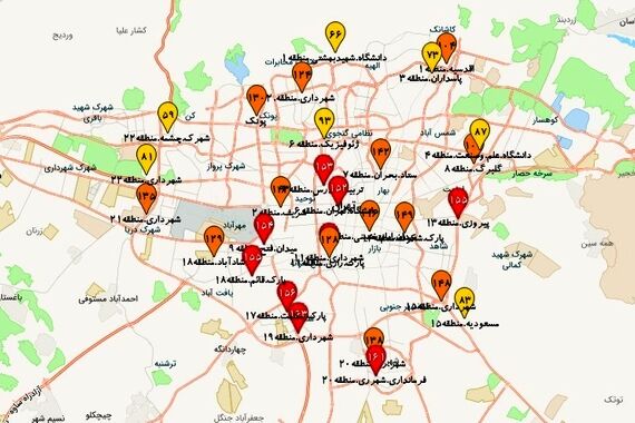 چنگال کرکس آلودگی هوای تهران روی گلوی شهروندان! | تعطیلی پنجشنبه‌های استان
