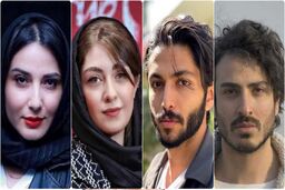 بازیگران سریال گردن‌زنی در کنار همسر و خانواده‌شان + عکس